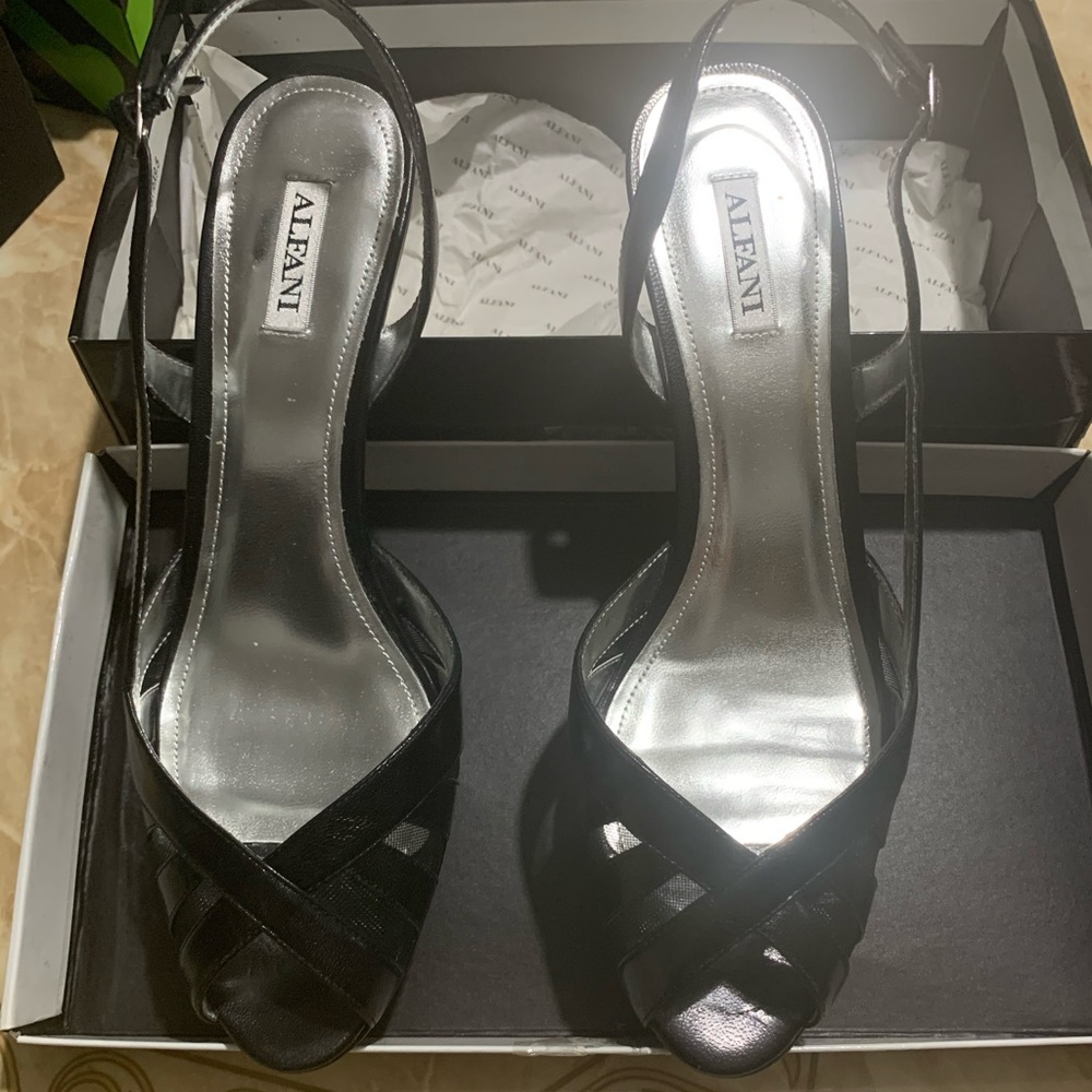 Alfani Black Sandal